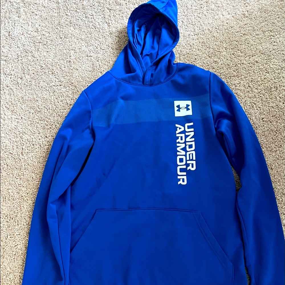 Youth XL Blue Under Armour Hoodie